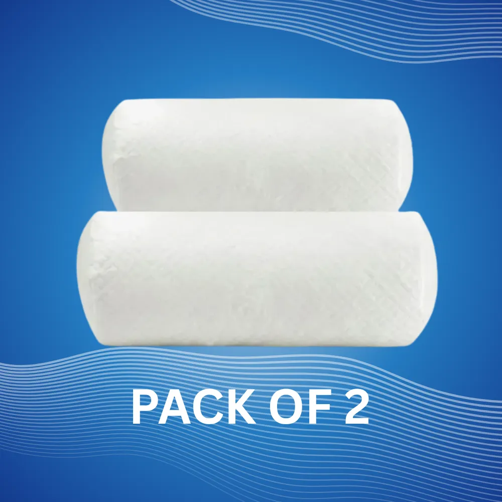 Foam Round Pillow 12x24 Inch pack of 2 Foam Round Pillow 12x24 Inch pack of 2