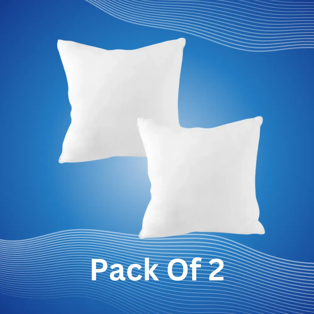 Sofa Cushion Set 18x18 Inch - Pack of 2 Sofa Cushion Set 18x18 Inch - Pack of 2