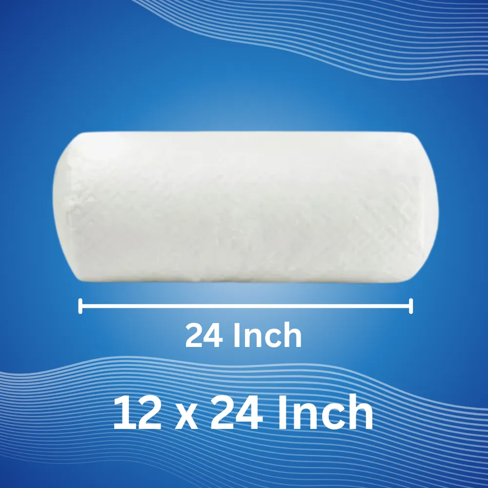 Foam Round Pillow 12x24 Inch (pack of 1) Foam Round Pillow 12x24 Inch (pack of 1)
