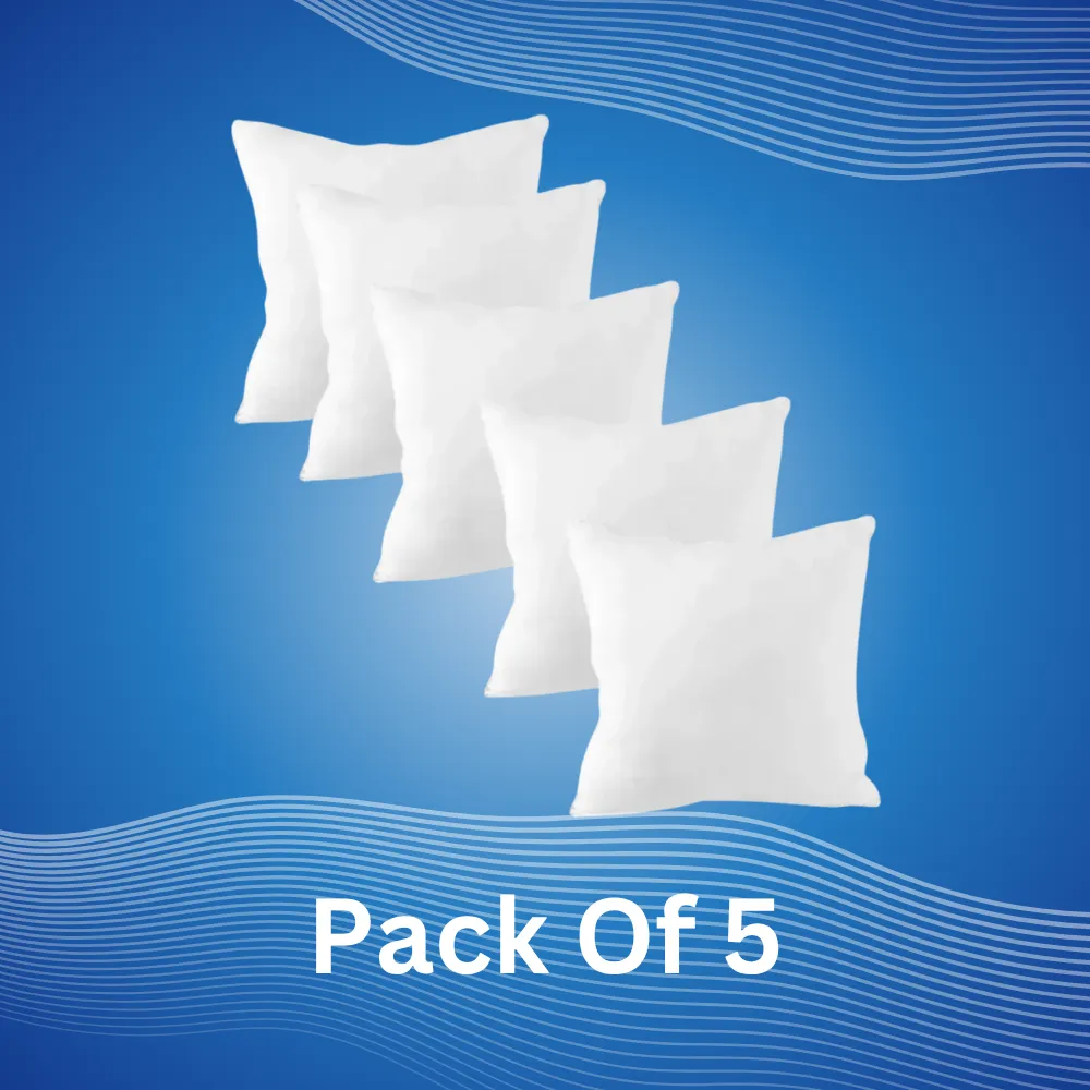 Sofa Cushion Set 16x16 Inch - Pack of 5 Sofa Cushion Set 16x16 Inch - Pack of 5