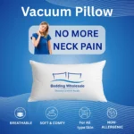 Hollow Fiber (Vacuum / Pressed) - Neck & Back Pain Relief (White) Pack of 1