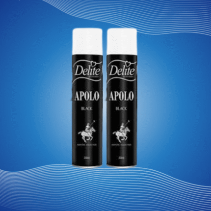 Delite Air Freshener Apolo Black 300 ml Pack of 2