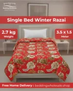 Snow Comfort RED Winter Razai