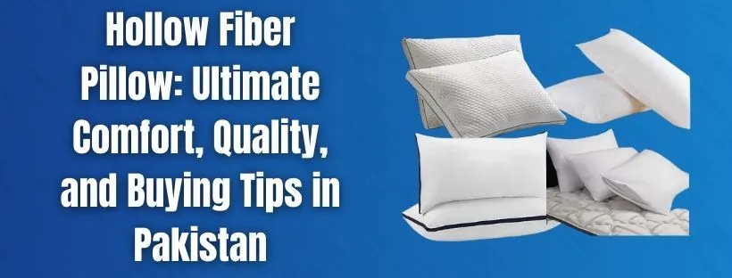 hollow fiber pillow
